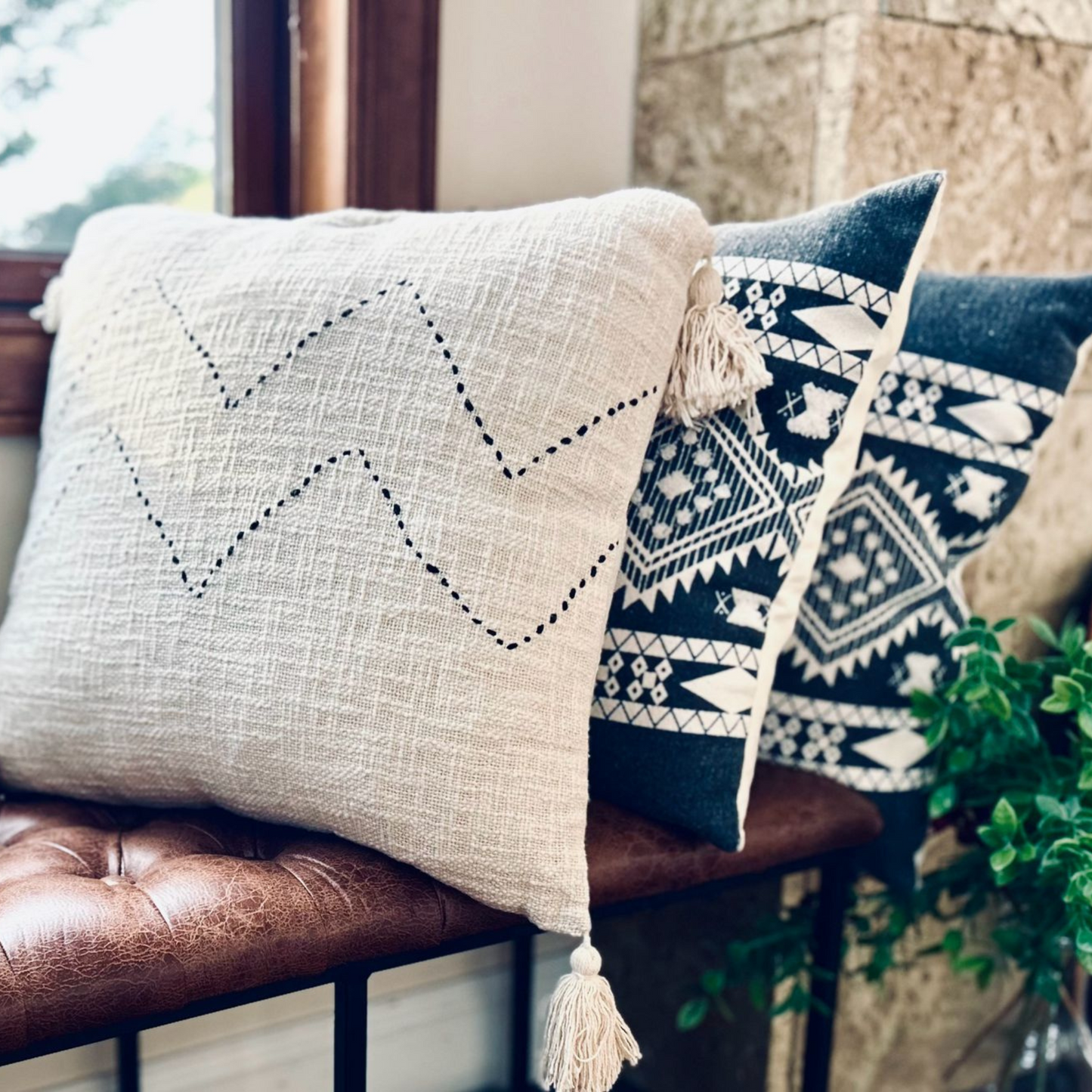 Hand Woven Pillow Case