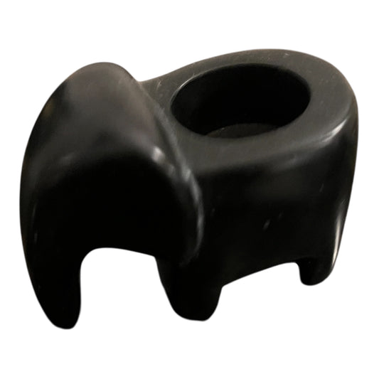 Maasai Rosewood Elephant Tea Light Holder