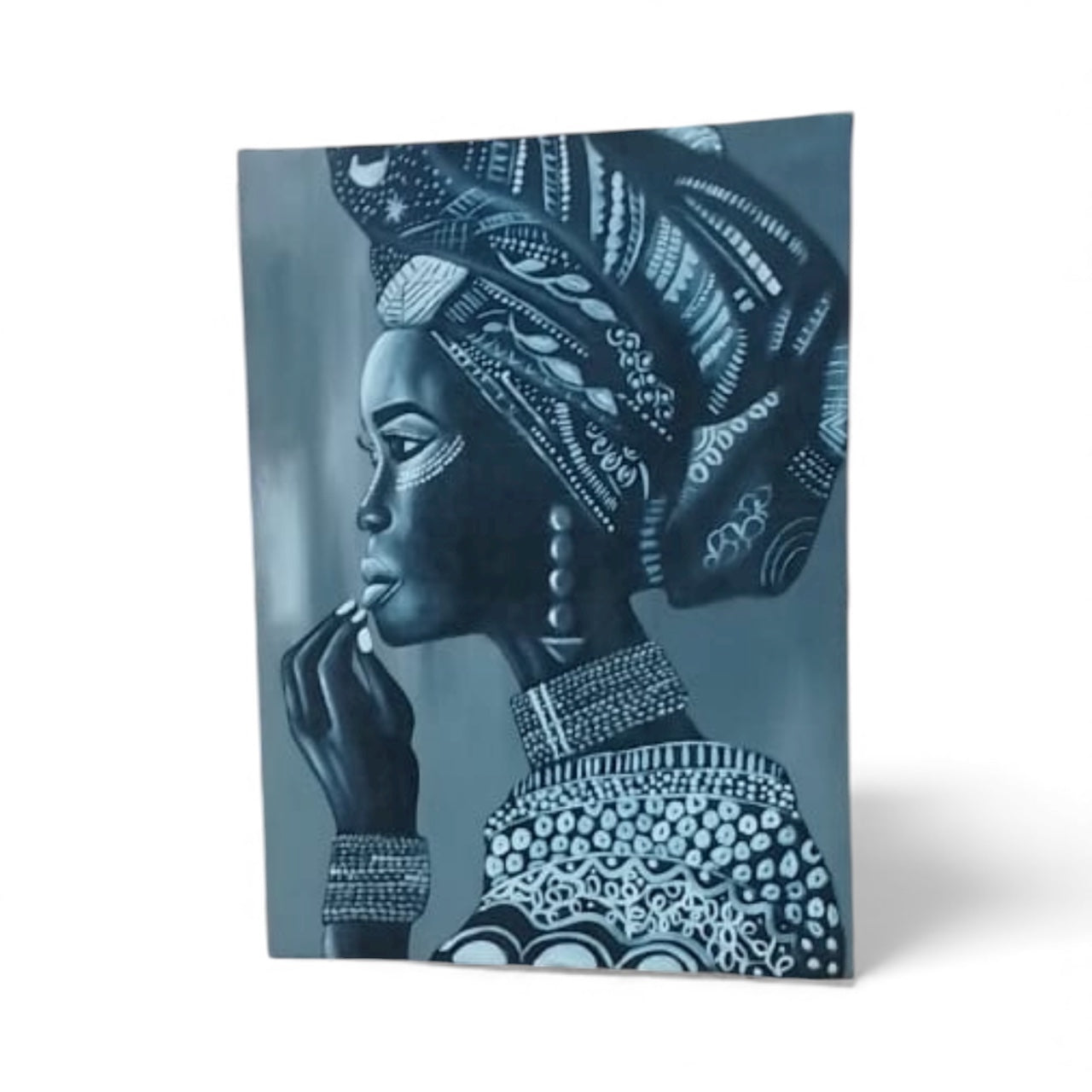 Hand-Painted Art – Portraits of African Women-Bespoke designs and custom sizes available
